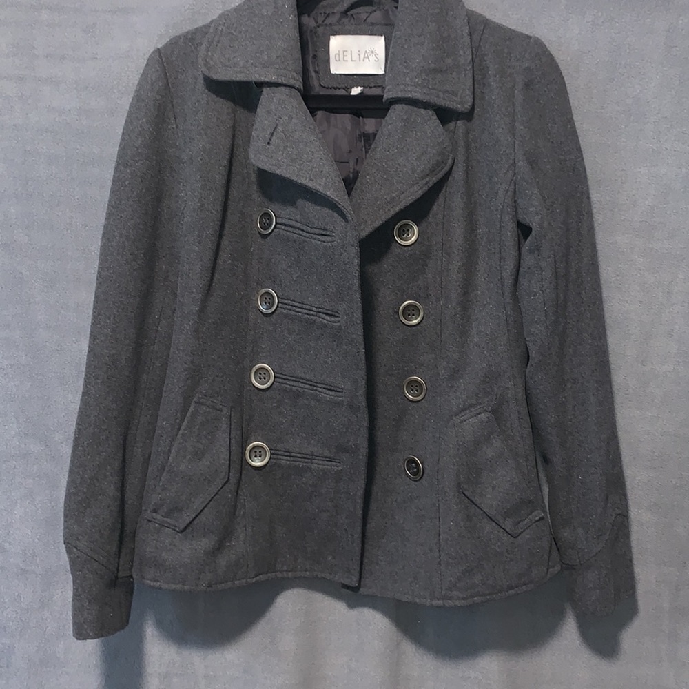 Button down grey jacket